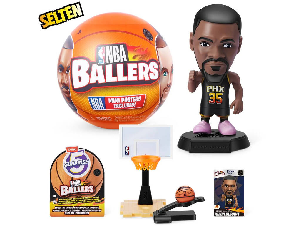 5 Surprise NBA Ballers Figura a sorpresa Zuru 11025790