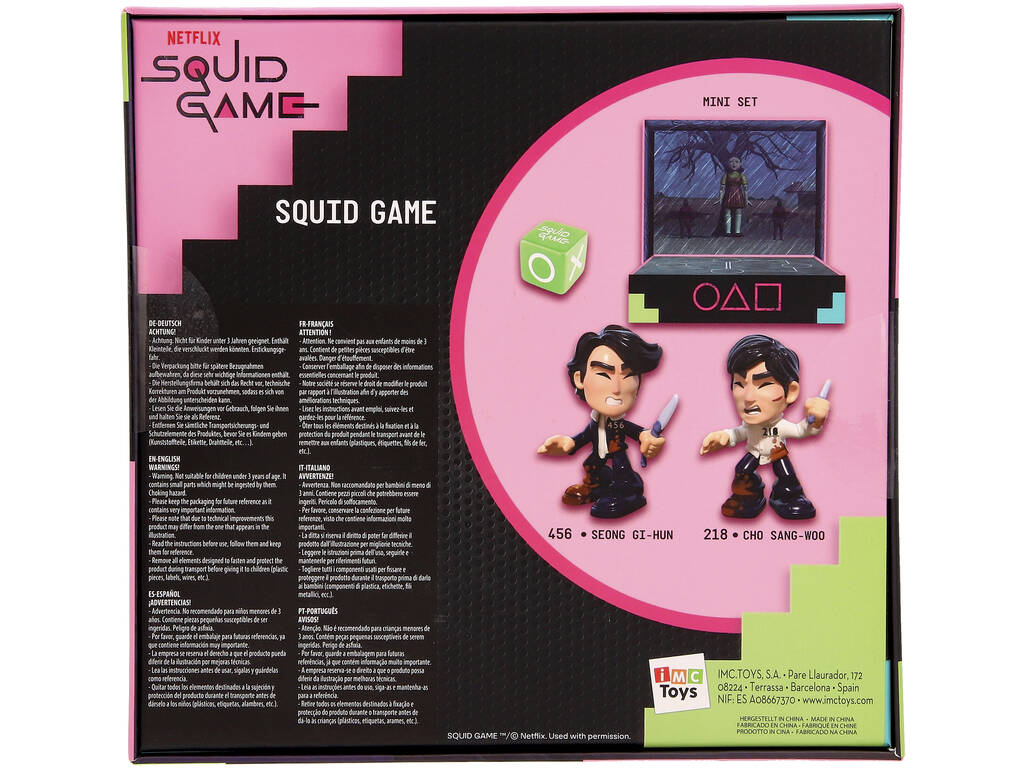 Squid Game Gioco finale con 2 figure esclusive