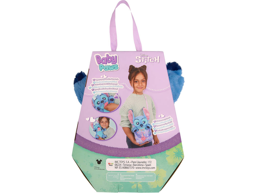 Baby Paws Disney Stitch Peluche Interattivo