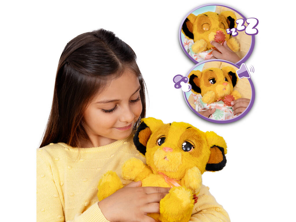 Baby Paws Il Re Leone Peluche Interattivo di Simba