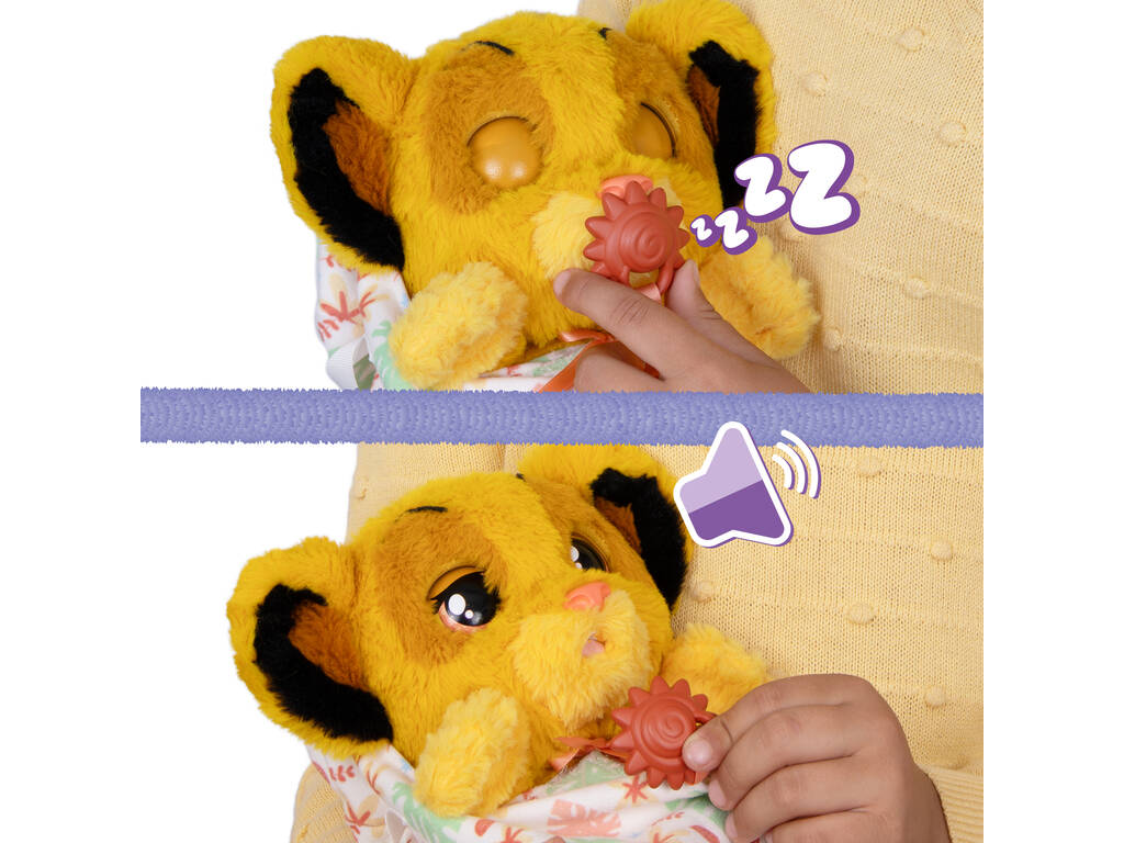 Baby Paws Il Re Leone Peluche Interattivo di Simba