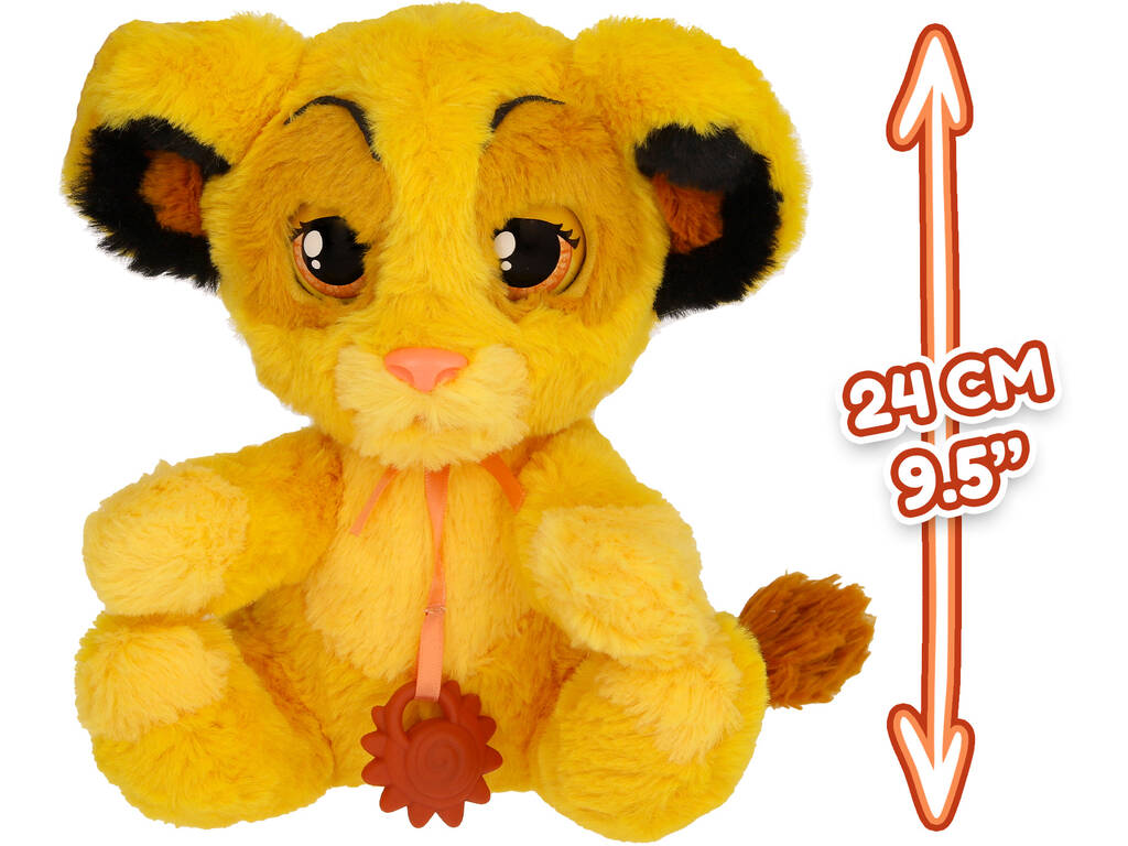 Baby Paws Il Re Leone Peluche Interattivo di Simba