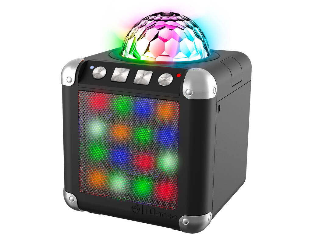 IDance Karaoke Avec 2 Microphones, Lumières Led et Boule Disco Cefa Toys 360
