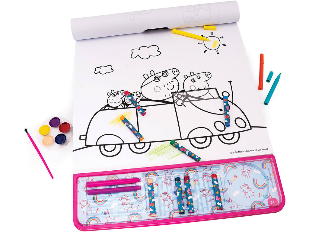 Peppa Pig Giga Block Attività 5 in 1 Cefa Toys 21883
