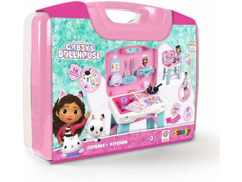Gabby's Dolls' House Cucina con 16 Accessori