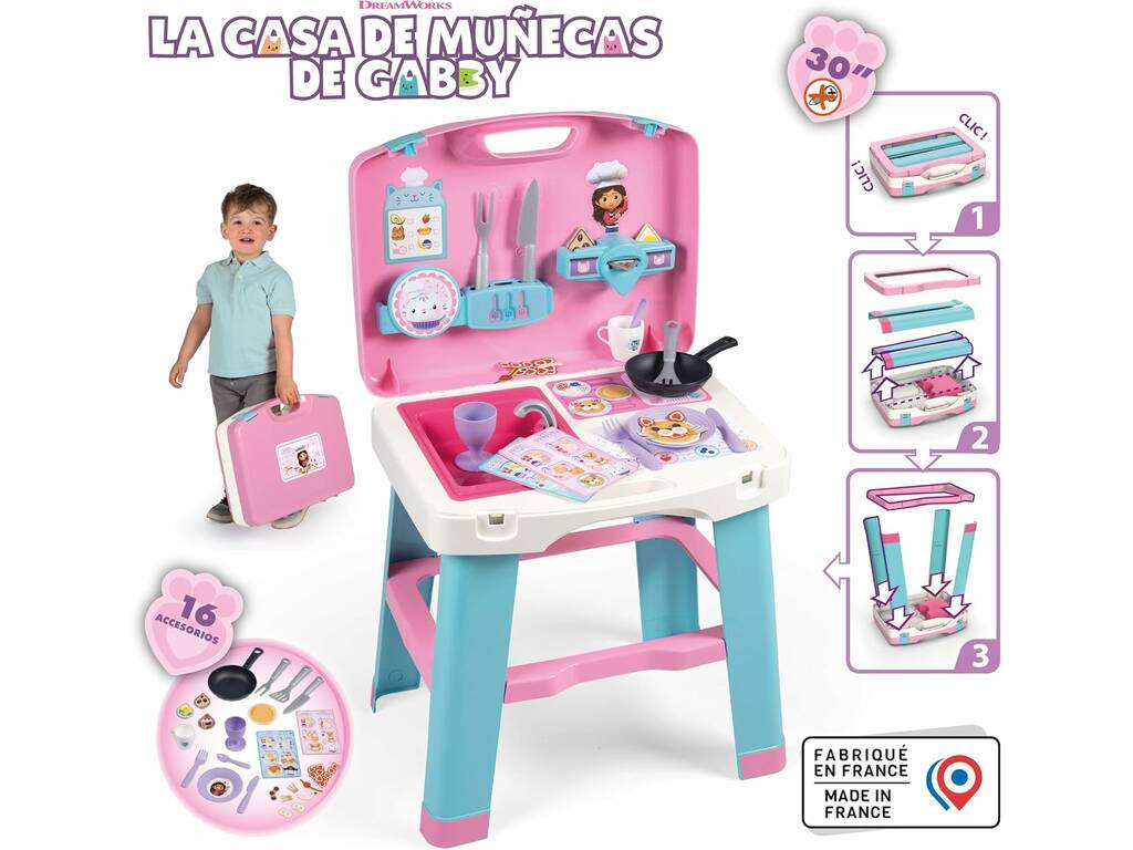 Gabby's Dolls' House Cucina con 16 Accessori