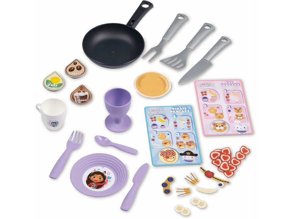 Gabby's Dolls' House Cucina con 16 Accessori
