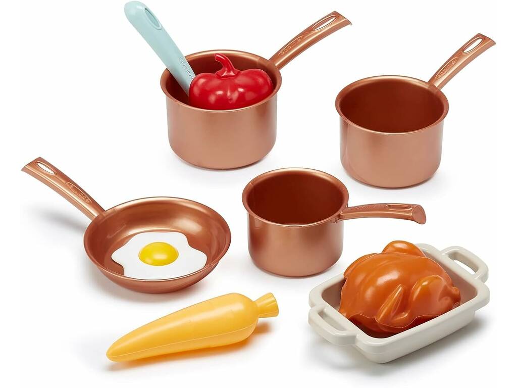 Ecoiffier Vert Azur Set da cucina 20 pezzi