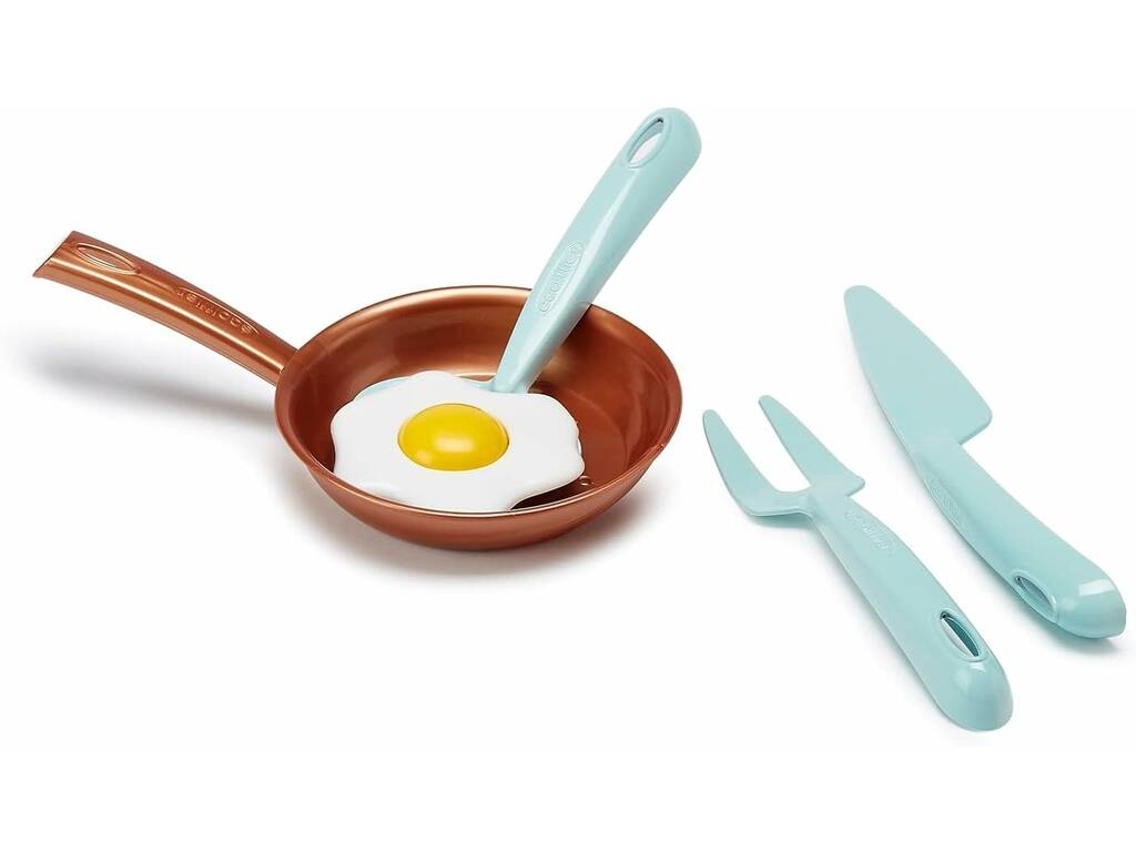 Ecoiffier Vert Azur Set da cucina 20 pezzi