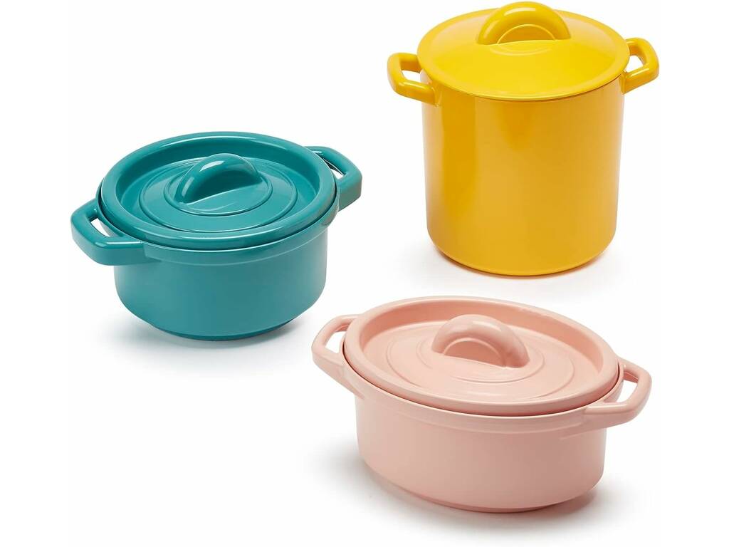 Ecoiffier Vert Azur Set da cucina 20 pezzi