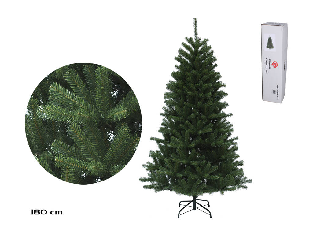 Arbre de Noël de 180 cm avec 1004 pointes