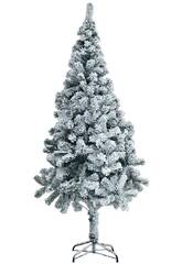 Albero di Natale innevato da 180 cm con 450 punte
