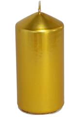 Candela Taco Colore Oro Saini da 12,5x6 cm