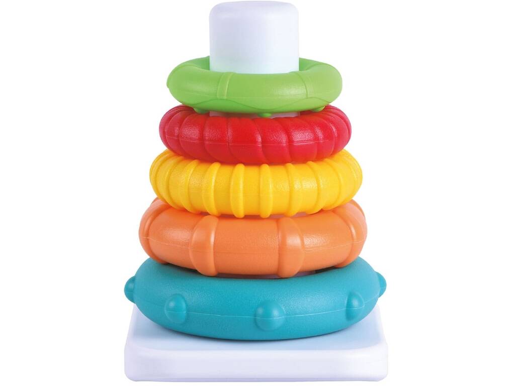 Set per l'apprendimento di piramidi e forme a incastro