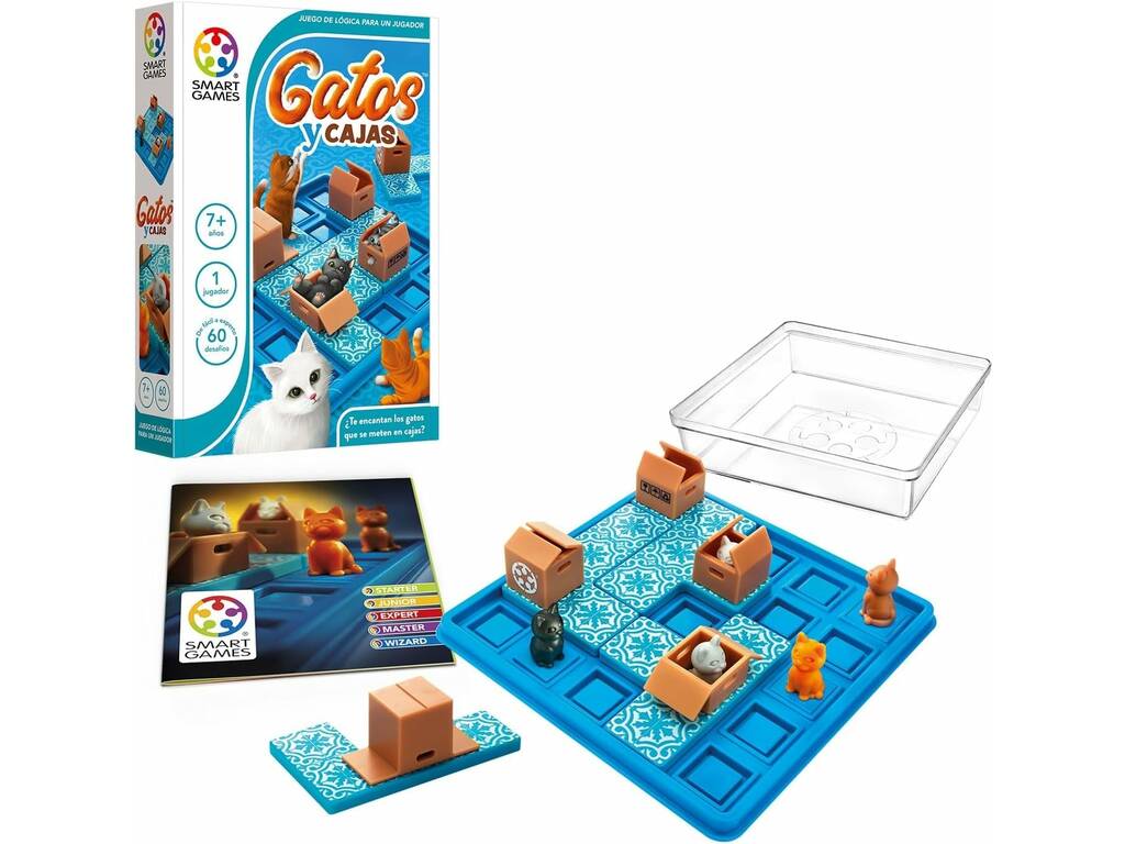 Smart Games Gatti e Scatole Lúdilo SG450ES