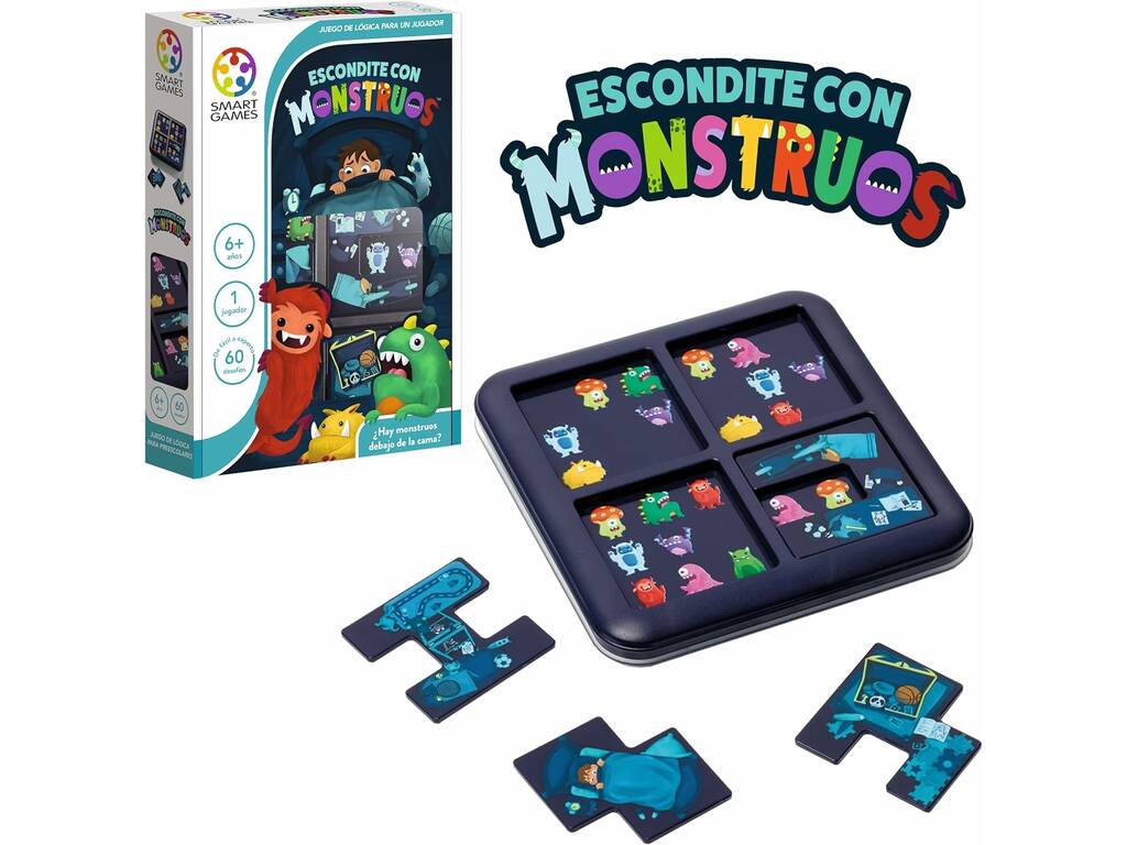 Smart Games Nascondino con mostri Ludilo SG480ES