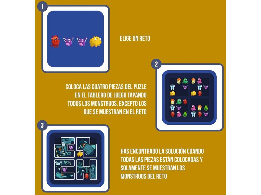 Smart Games Nascondino con mostri Ludilo SG480ES