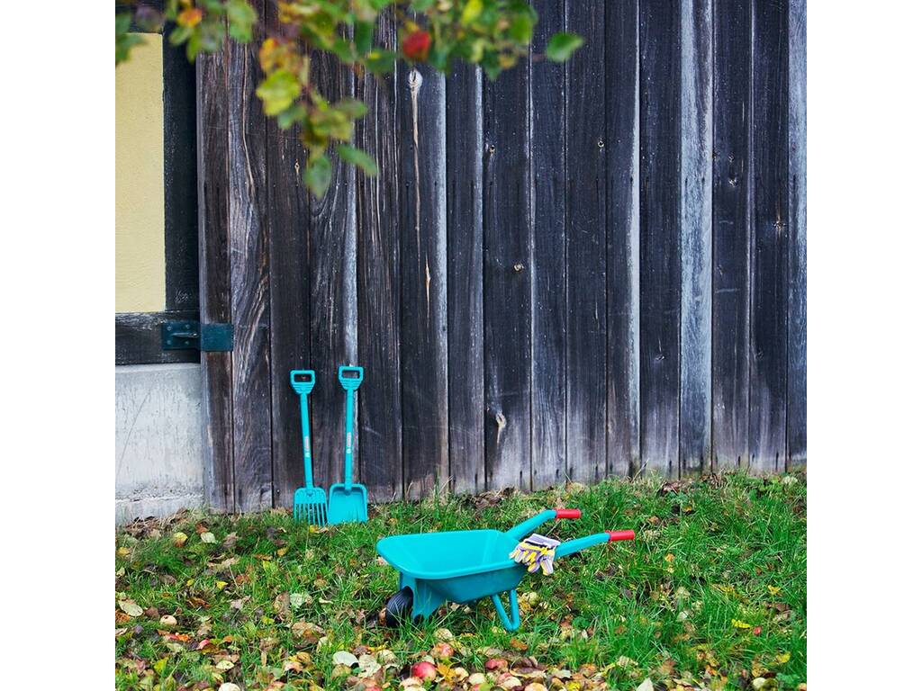 Set de jardinage Bosch avec chariot et accessoires