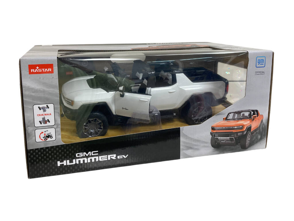 Autocomandata 1:16 GMC Hummer EV Bianco