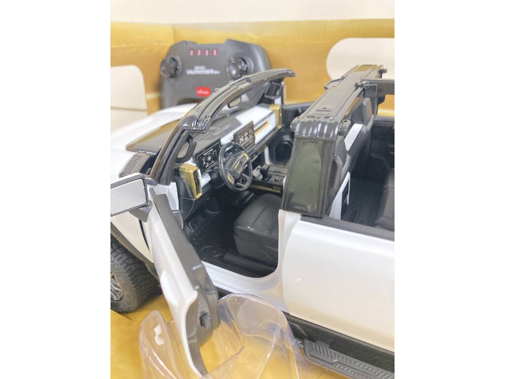 Autocomandata 1:16 GMC Hummer EV Bianco