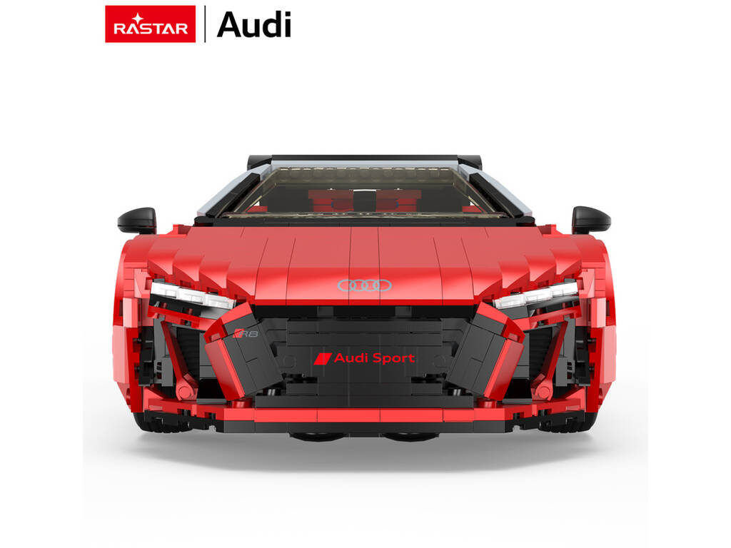 Audi R8 Spyder Rossa 1:14 Costruibile da 1440 Pezzi