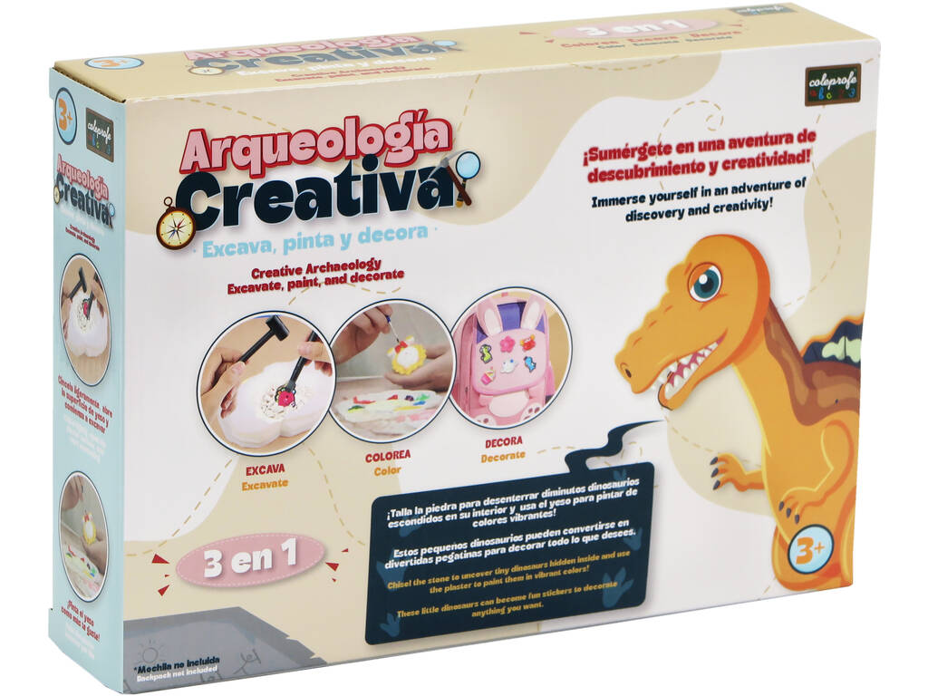 Archeologia Creativa Scava, dipingi e decora i dinosauri