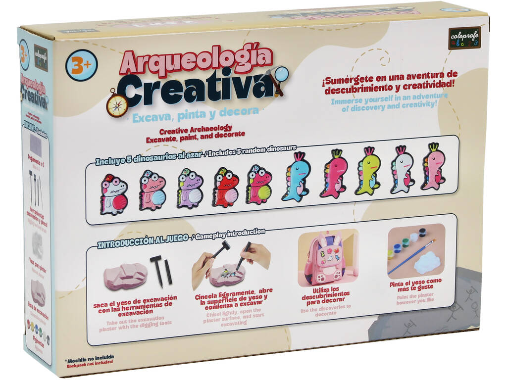 Archeologia Creativa Scava, dipingi e decora i dinosauri