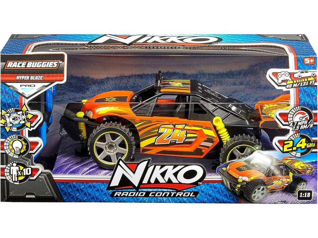 Hyper Blaze Nikko Radio Control Race Buggies Race Car