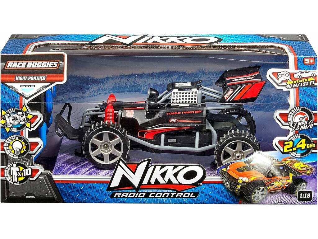 Radio Control Race Buggies Turbo Panther Nikko Control Car