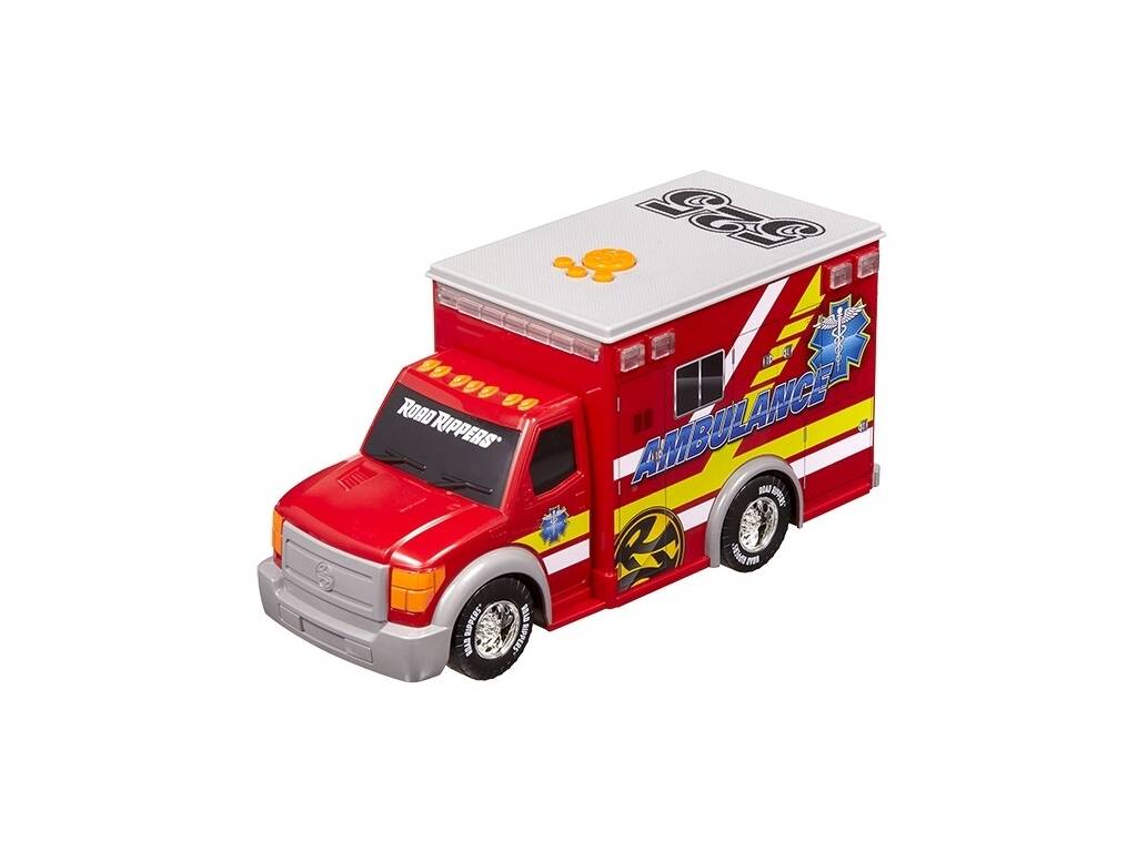 Road Rippers Rettungswagen Rush & Rescue mit Licht und Geräuschen