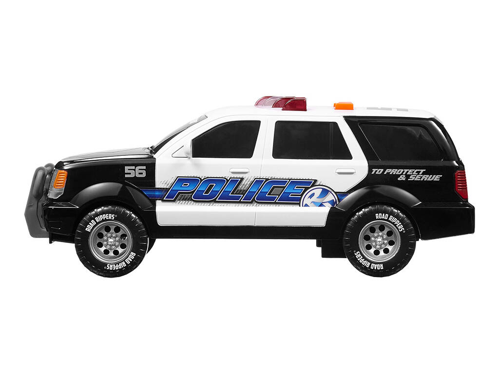 Road Rippers Rush & Rescue Police Car avec son et lumière