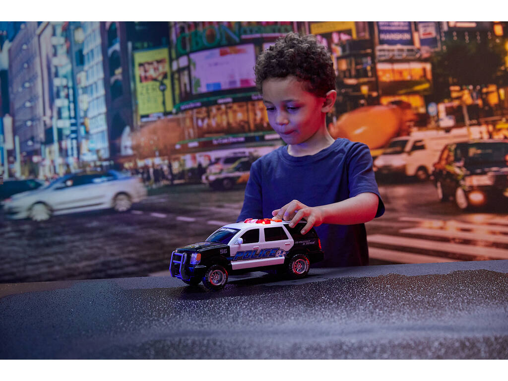 Road Rippers Rush & Rescue Police Car avec son et lumière