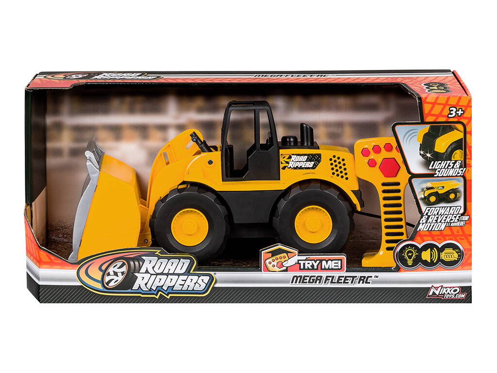 Road Ripers Mega Fleet Radio Control avec lumière et sons