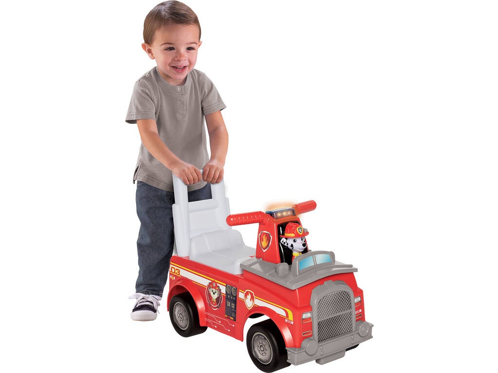 Paw Patrol Cavalcabile Camion dei pompieri di Marshall