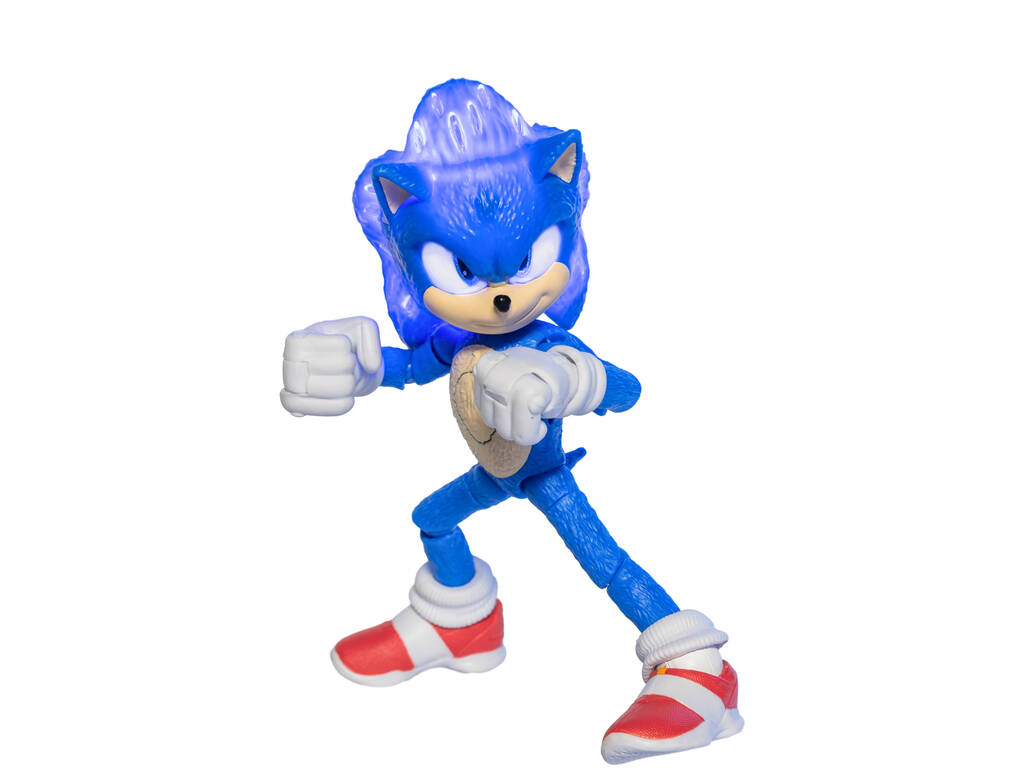 Sonic The Hedgehog 3 Pack 4 Figuras de Ação de 14 cm
