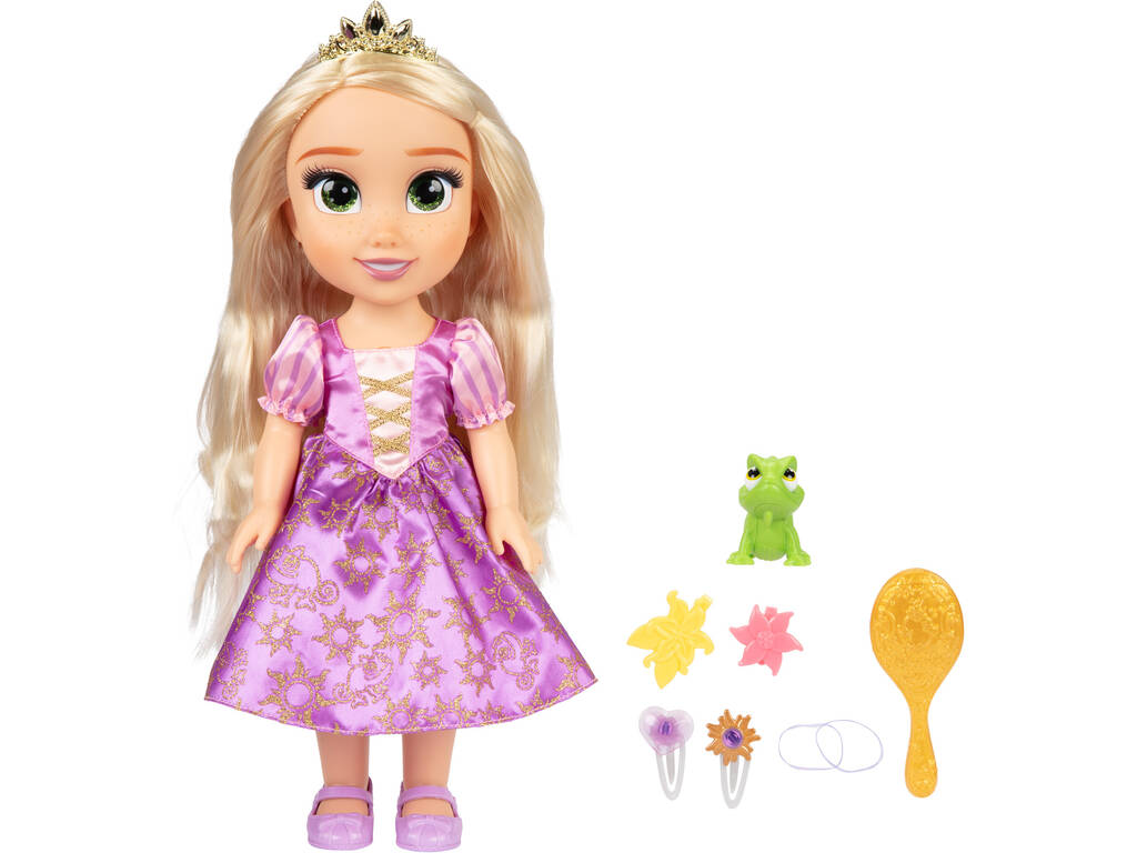 Principesse Disney Bambola Raperonzolo canterina da 35 cm