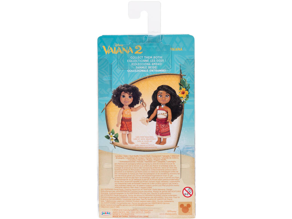 Disney Vaiana 2 Bambola Vaiana da 15 cm