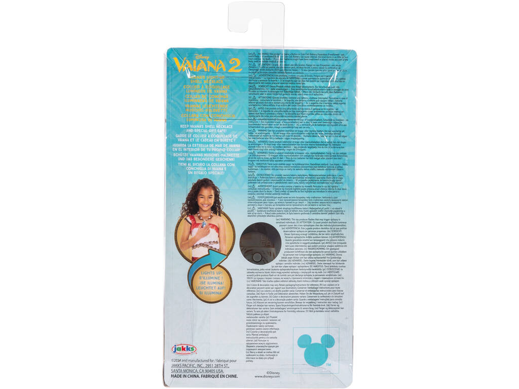 Disney Vaiana 2 Collier Vaiana Glow Shell
