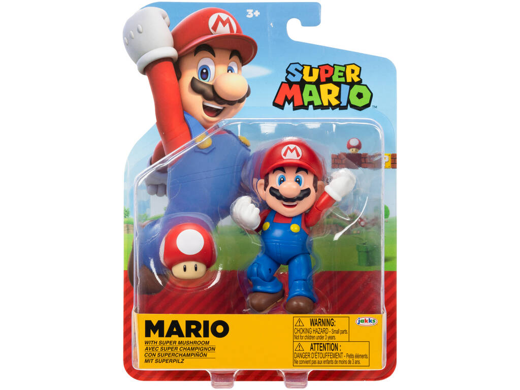 Figurine articulée Super Mario 10 cm
