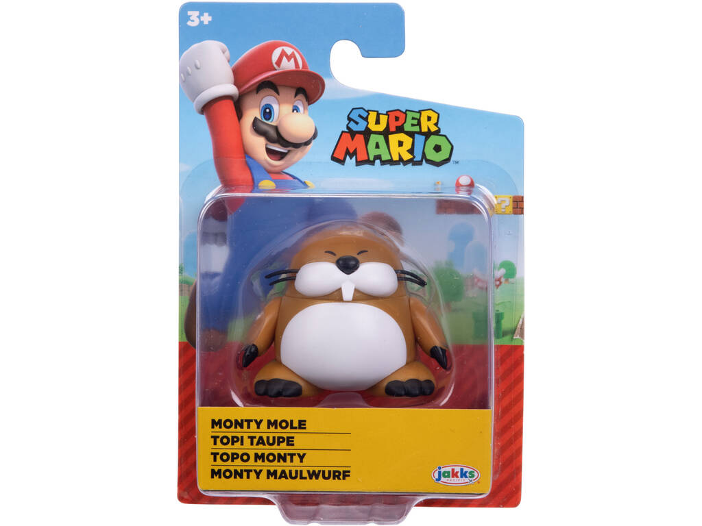 Figurine articulée Super Mario de 6 cm