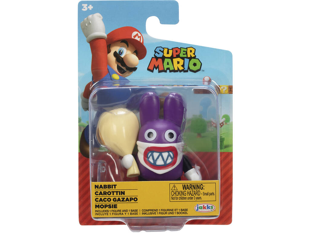 Figurine articulée Super Mario de 6 cm