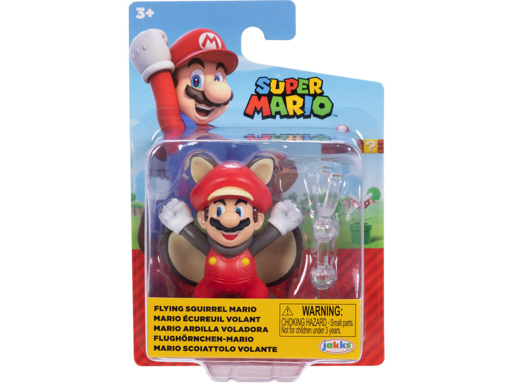 Figurine articulée Super Mario de 6 cm
