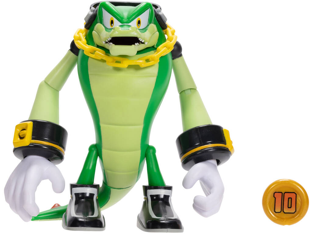 Sonic The Hedgehog Figurine articulée de 10 cm avec accessoires