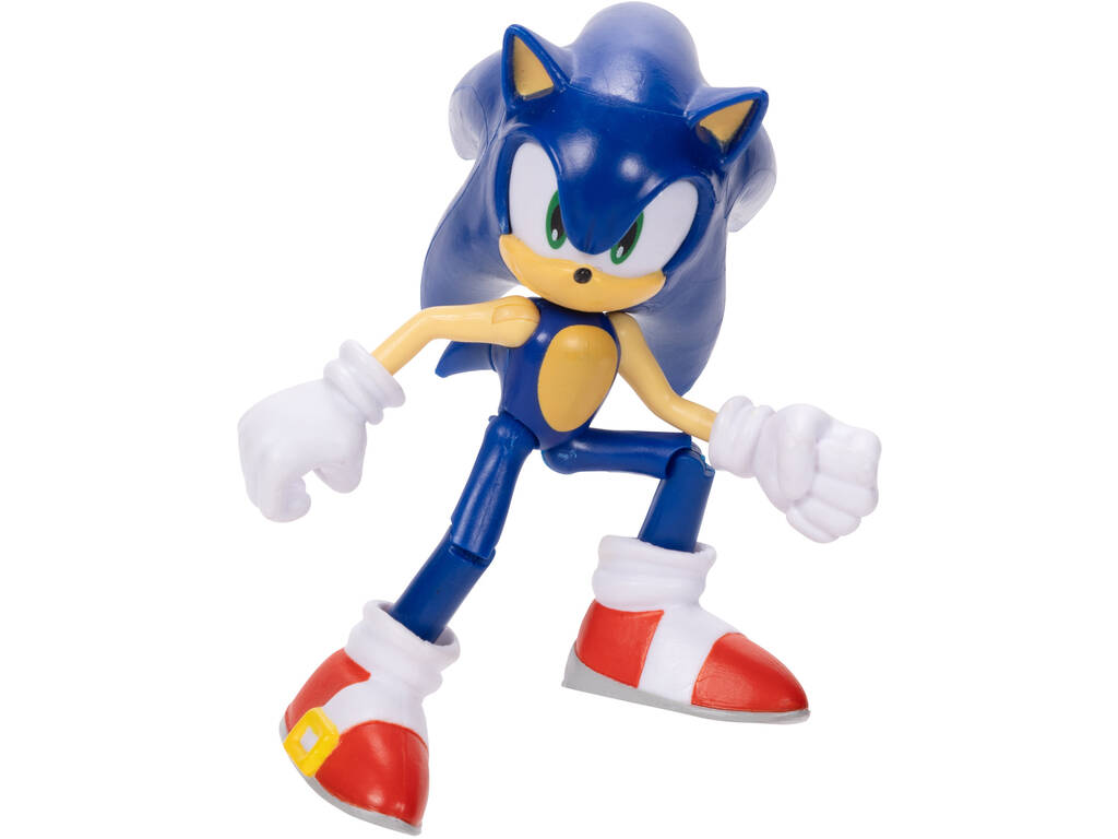 Sonic The Hedgehog Figurine articulée de 10 cm avec accessoires