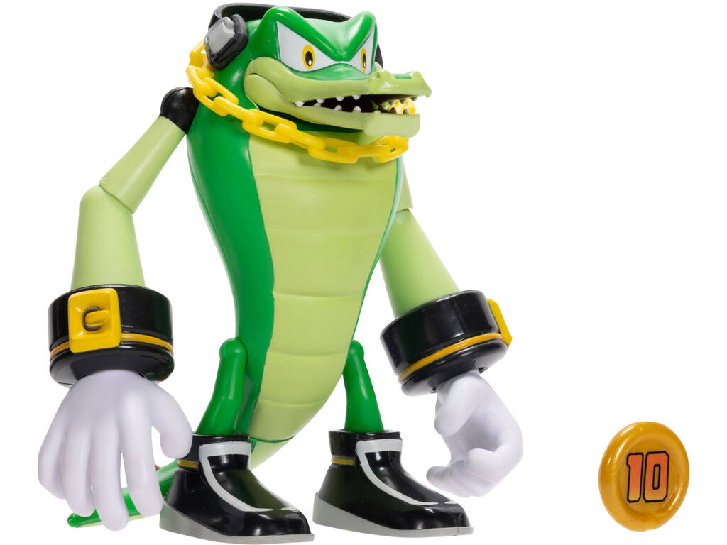 Sonic The Hedgehog Figurine articulée de 10 cm avec accessoires