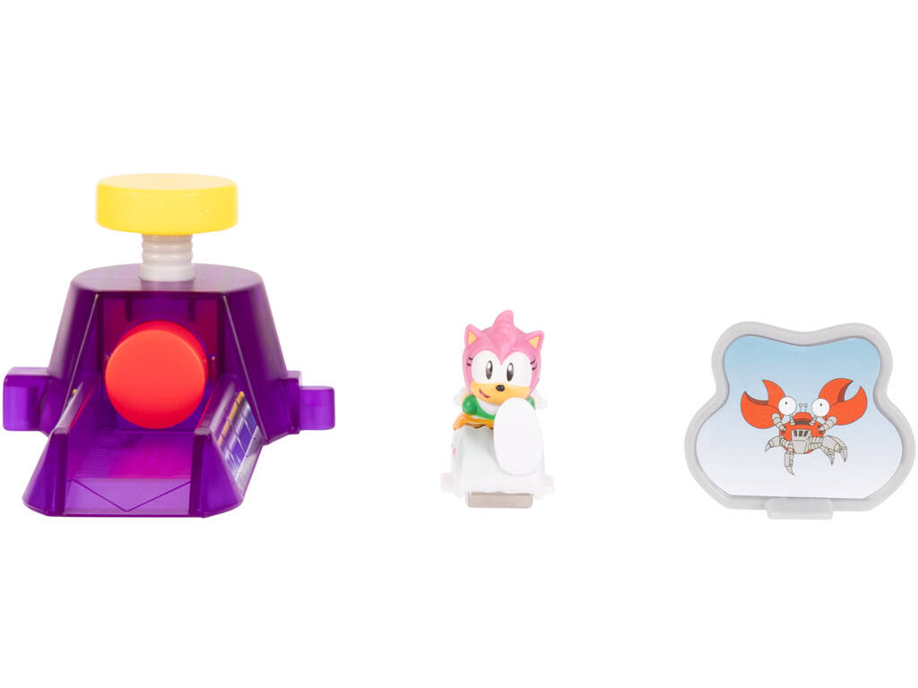 Sonic The Hedgehog Go Go Racers Mini Launcher avec Amy