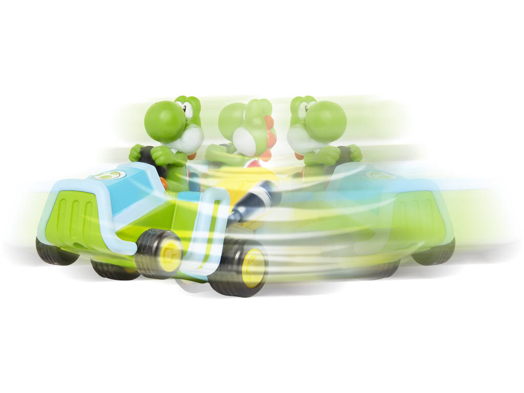 Super Mario Auto Yoshi con moneta di Mariokart