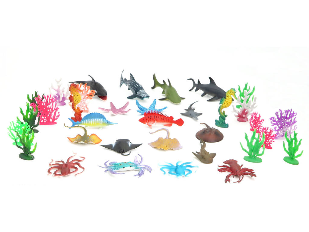 Animal Adventure Ocean Animals Set avec 33 pièces