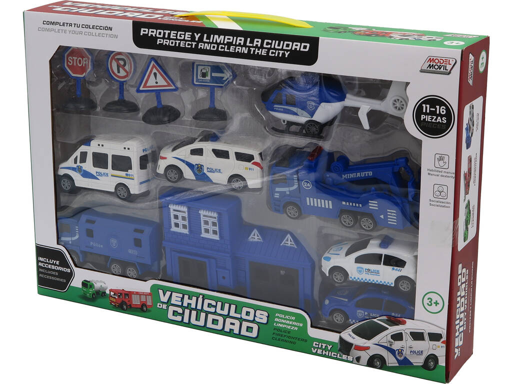 Set della polizia Veicoli da città e accessori