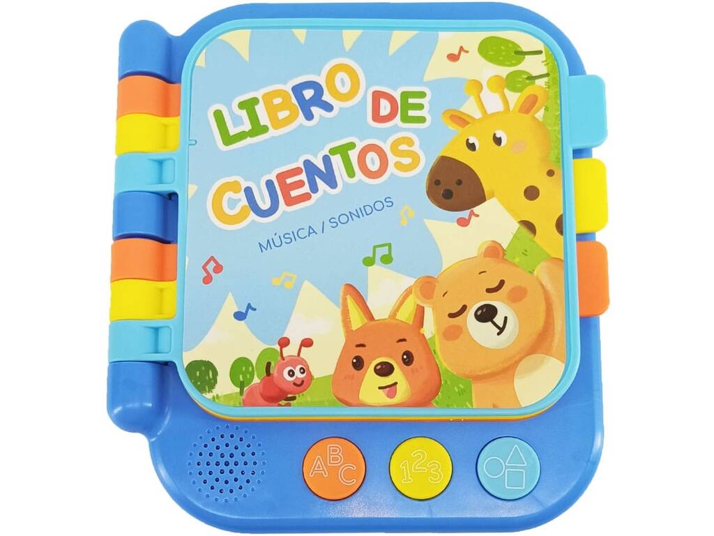 Libro di fiabe con musica e luci